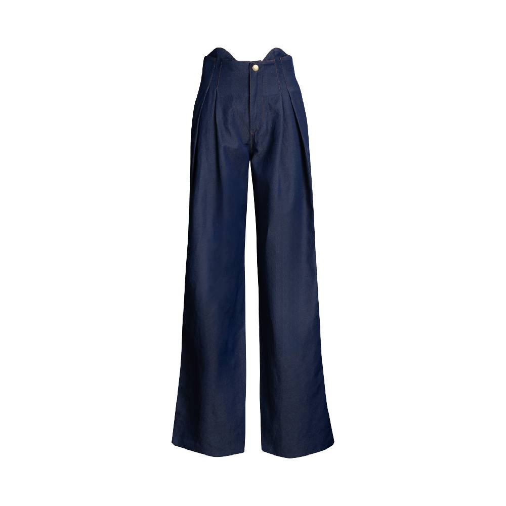 Nineminutes REVERSIBLE – THE NEW WIDE BLUE DENIM