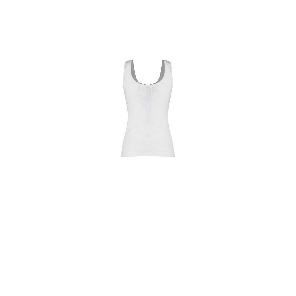 Nineminutes REVERSIBLE – THE TANK COTTON WHITE