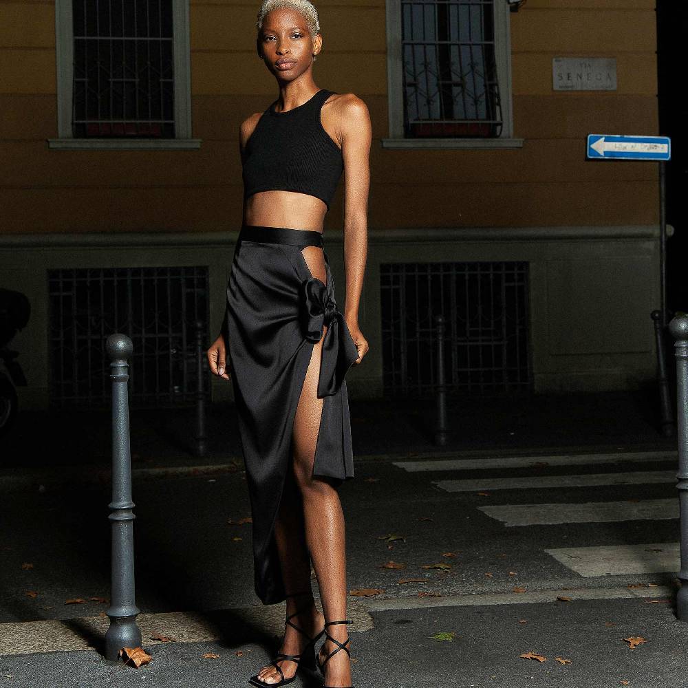 Nineminutes SS22-THE ALLEGRA BLACK