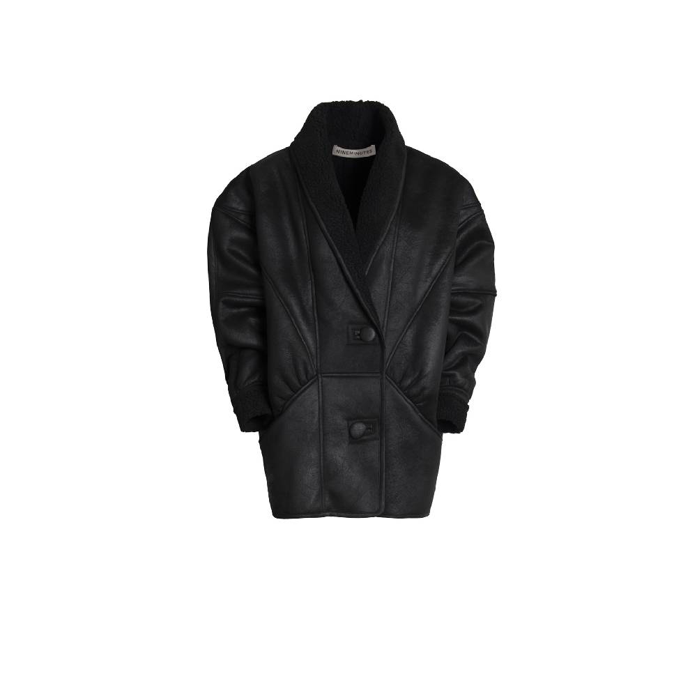 Nineminutes THE CLASSIC SHEARLING BLACK