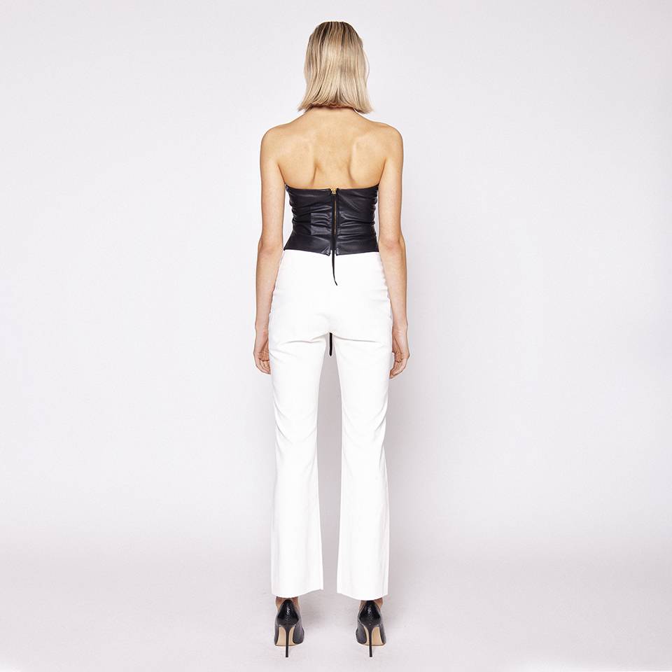 Nineminutes THE PARIS WHITE LEATHER