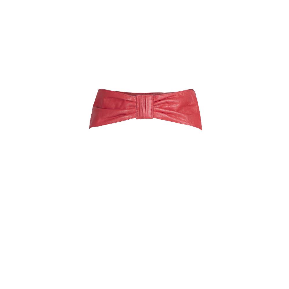 Nineminutes U&O – THE BOW BELT RED