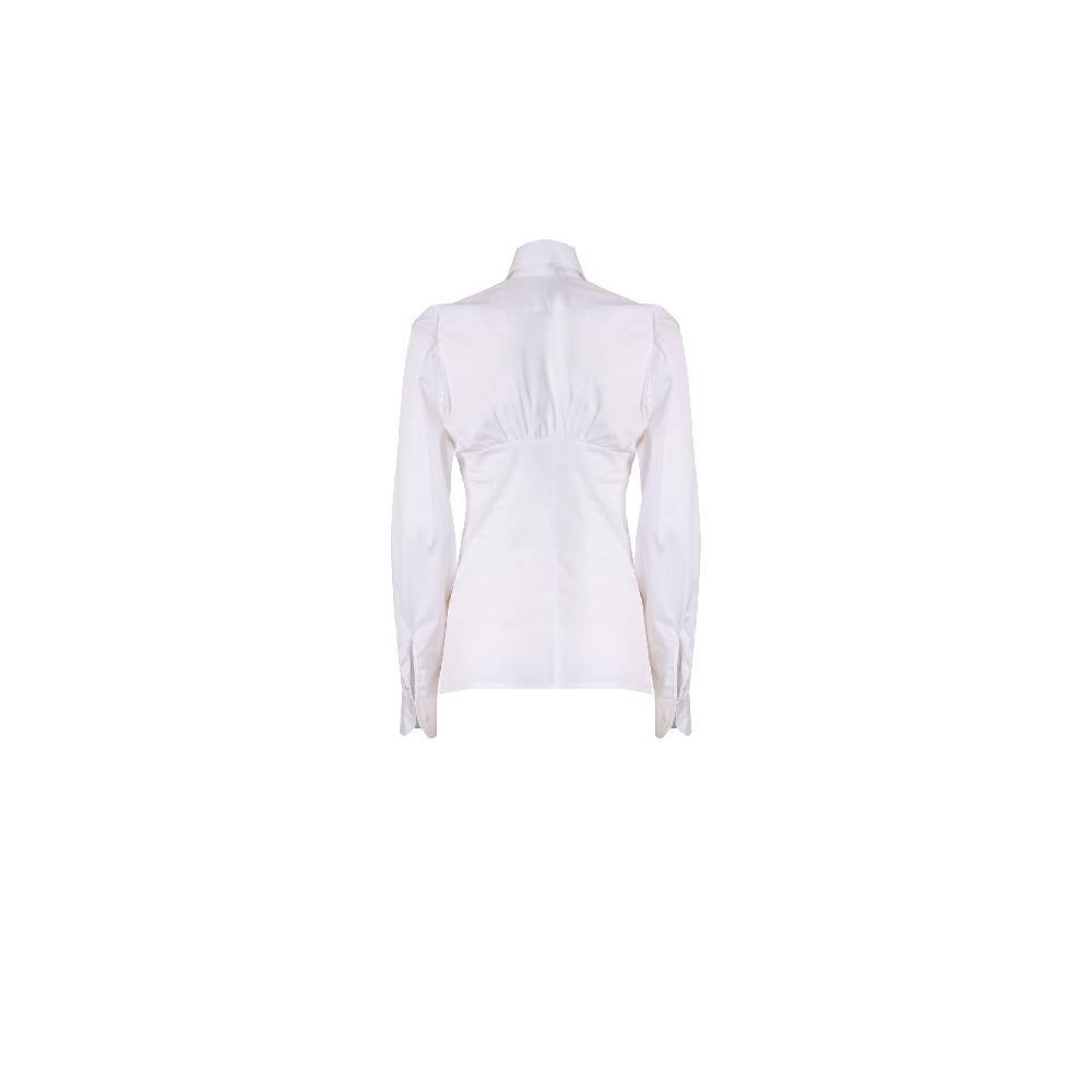 Nineminutes REVERSIBLE – THE MICHELLE SHIRT COTTON WHITE