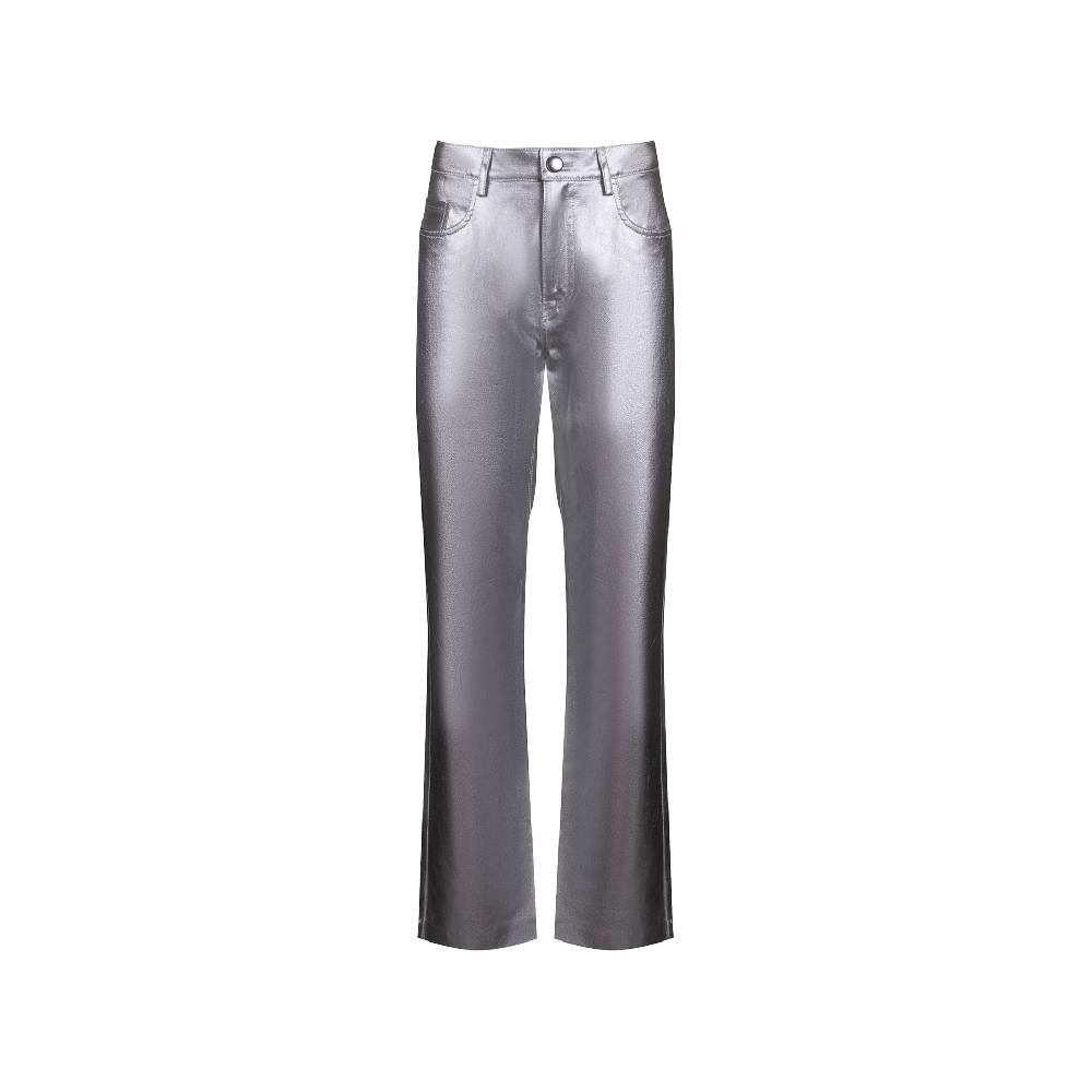 Nineminutes REVERSIBLE – THE RIVIERA PANTS SILVER DENIM