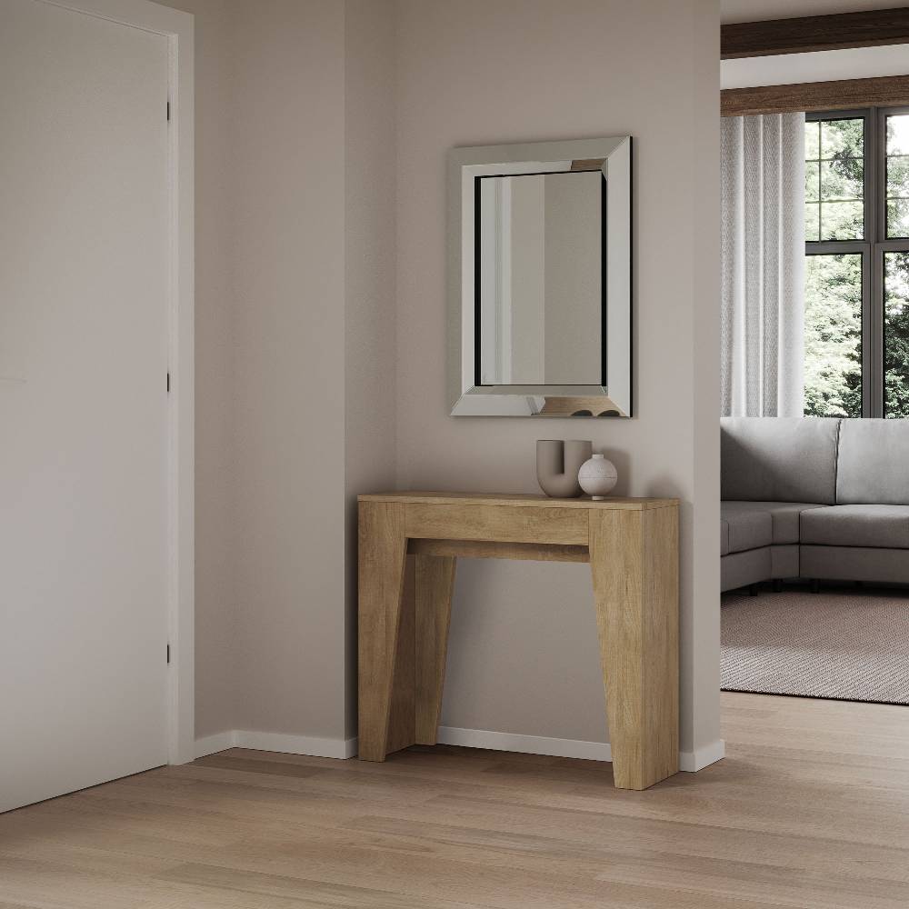 Itamoby Consolle Allungabile 90×25/181 Cm Narrow Quercia Natura