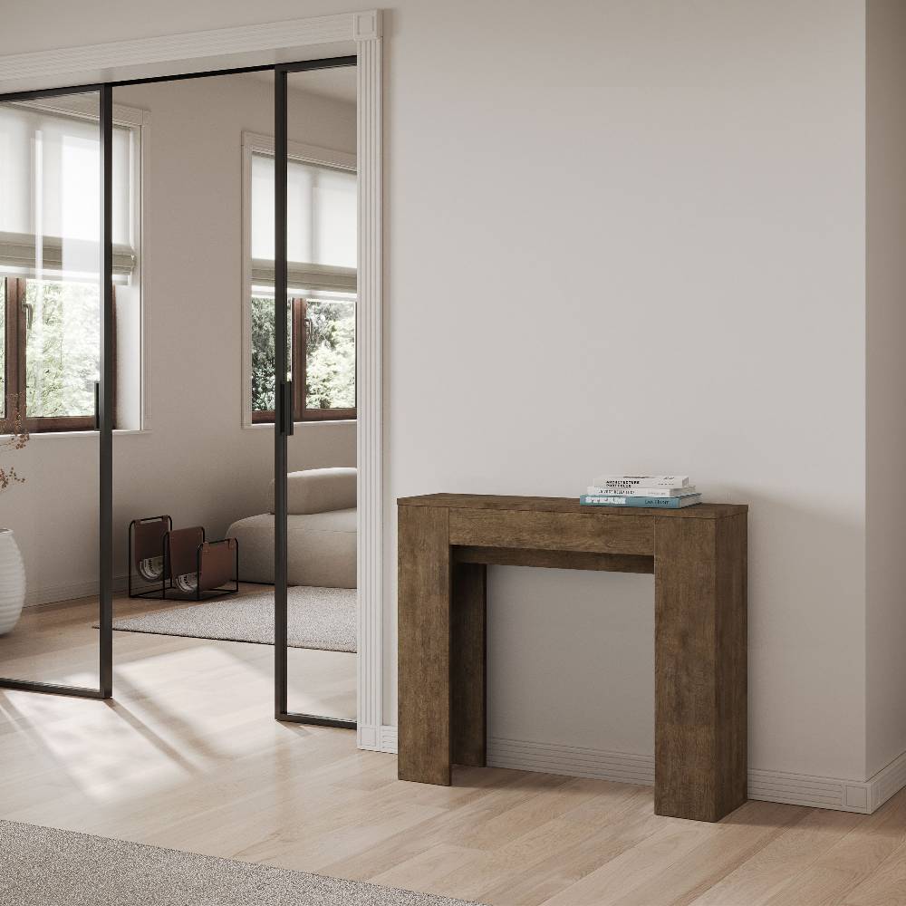 Itamoby Consolle Allungabile 90×25/181 Cm Slick Noce