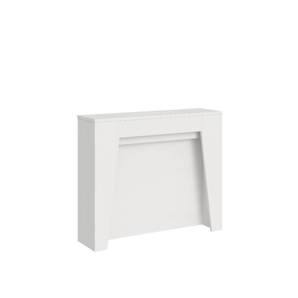 Itamoby Consolle allungabile 90×25/211 cm Anea Bianco Frassino