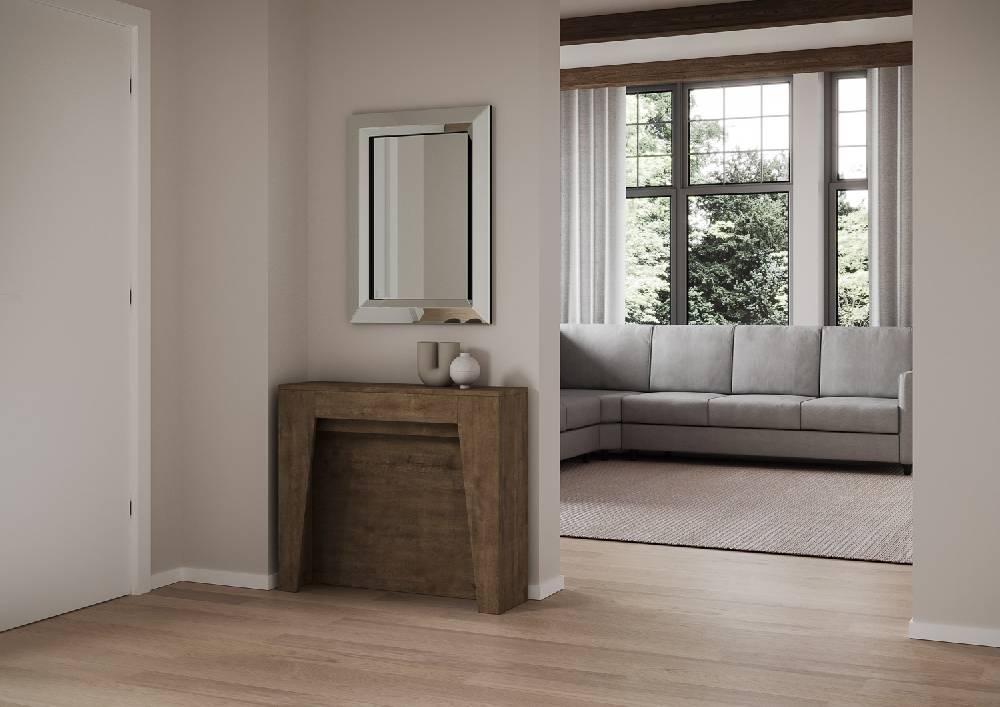 Itamoby Consolle Allungabile 90×25/211 Cm Anea Noce