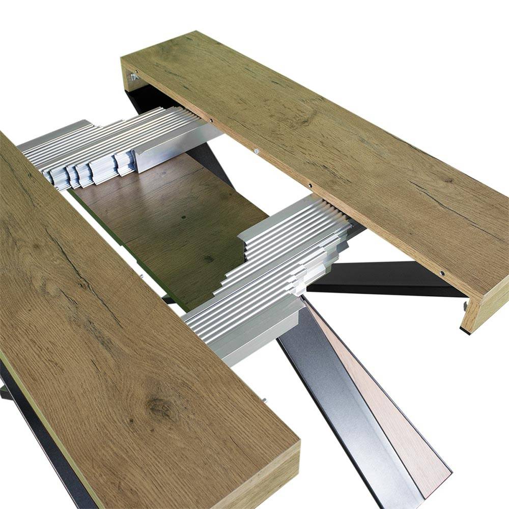 Itamoby Consolle Diago Premium Quercia Natura Telaio Antracite