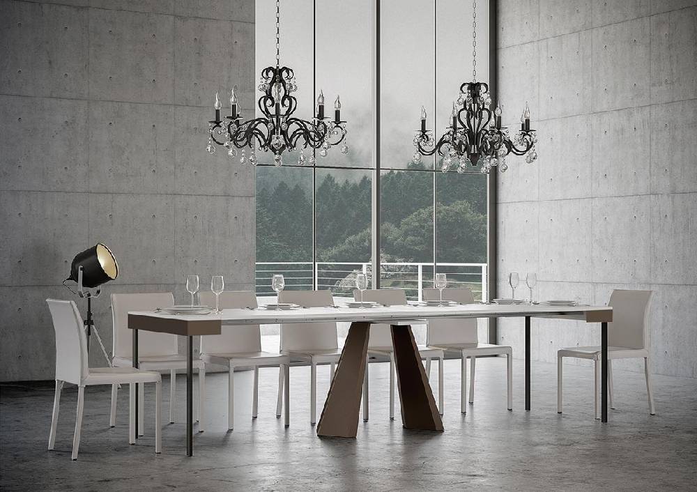 Itamoby Consolle Diamante Evolution Bianco Frassino Telaio Orso