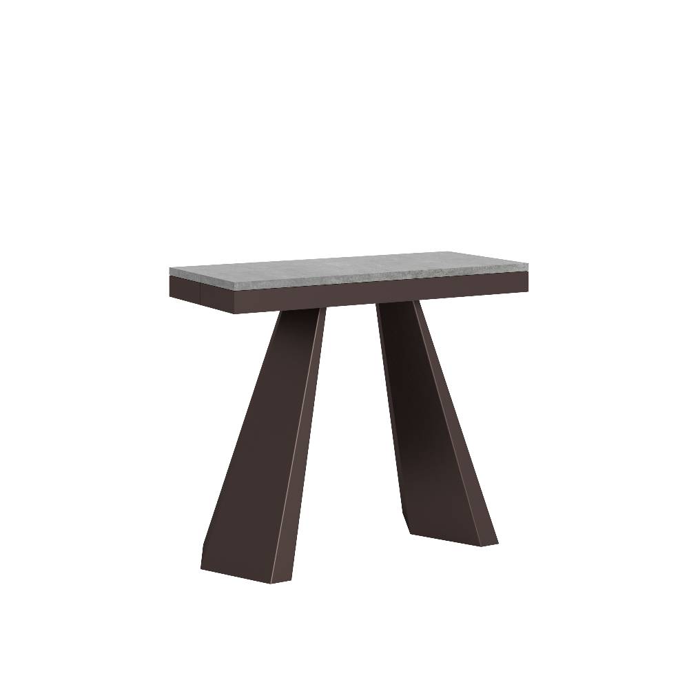 Itamoby Consolle Diamante Evolution Cemento telaio orso