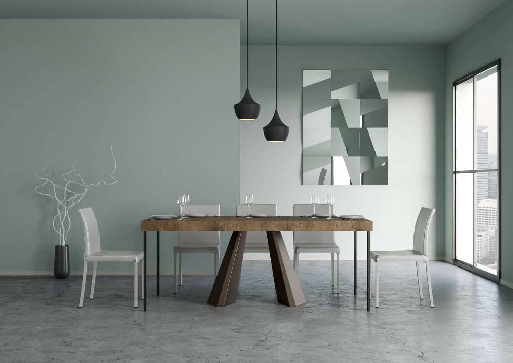 Itamoby Consolle Diamante Small Premium Noce Telaio Orso