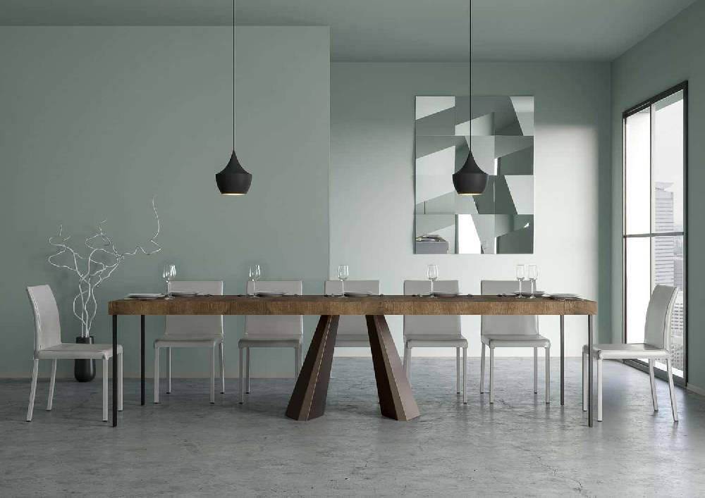 Itamoby Consolle Diamante Small Premium Noce Telaio Orso