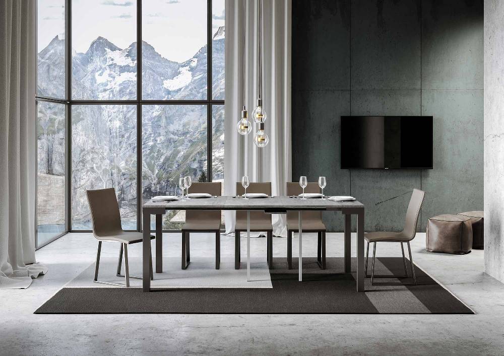 Itamoby Consolle Everyday Evolution Cemento Telaio Antracite