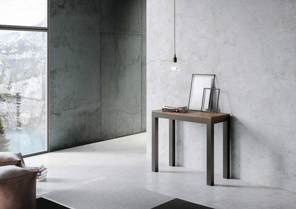 Itamoby Consolle Everyday Evolution Noce Telaio Antracite