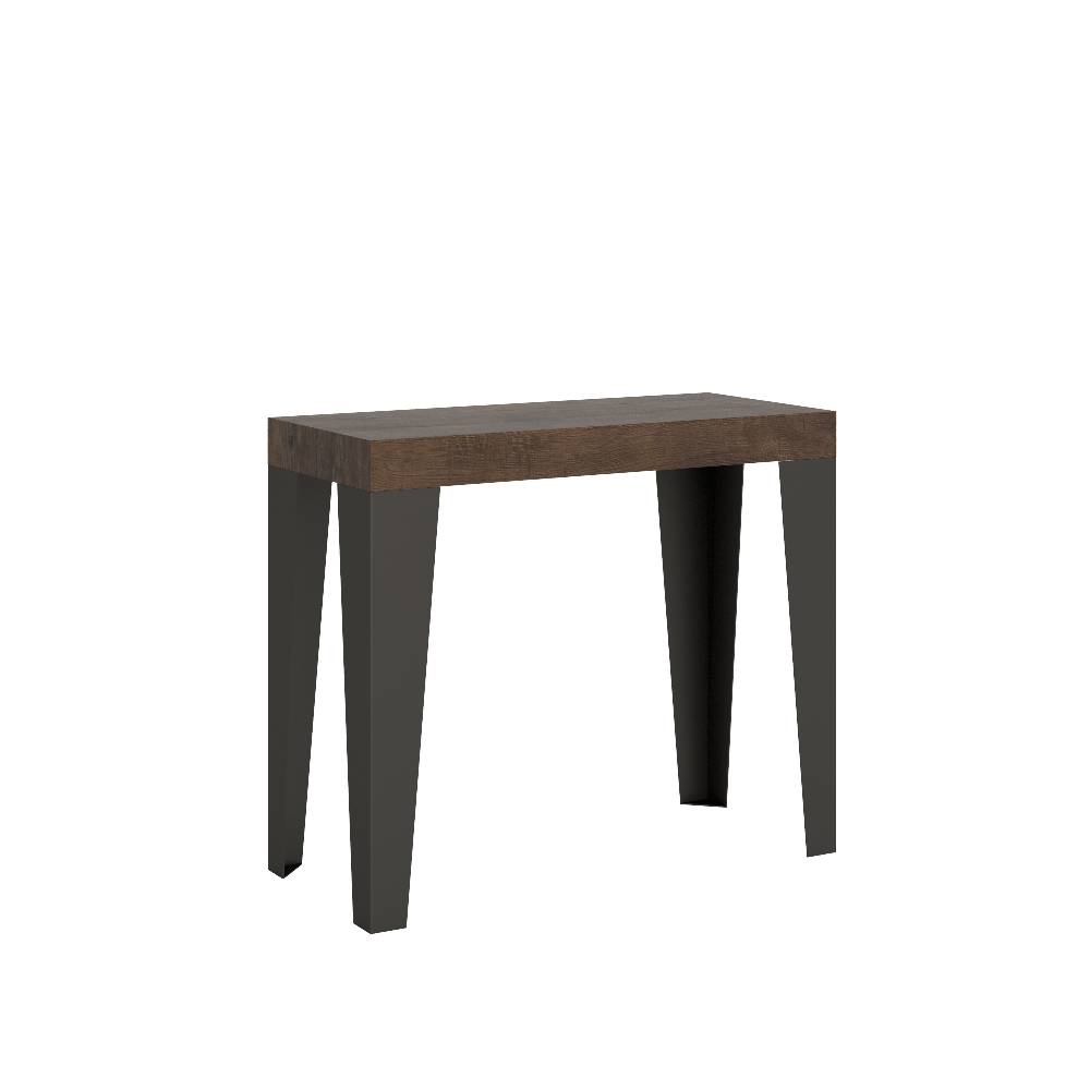 Itamoby Consolle Flame Small Premium Noce telaio Antracite