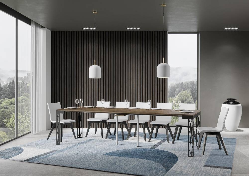 Itamoby Consolle Ghibli Evolution Noce Gambe Antracite