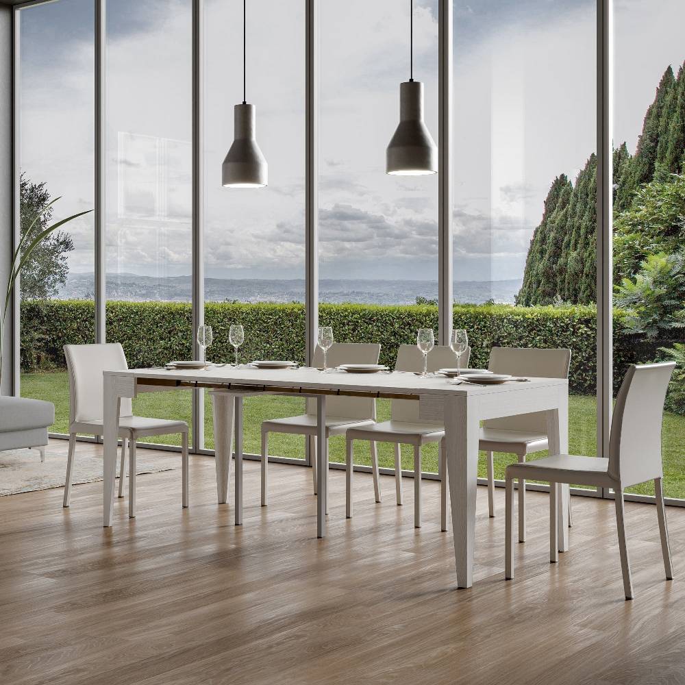 Itamoby Consolle Isotta Small 90×42 Bianco Frassino