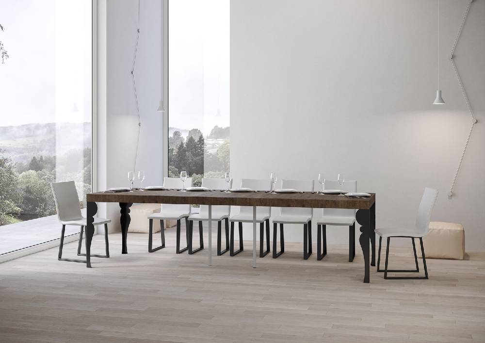 Itamoby Consolle Paxon Premium Noce Telaio Antracite