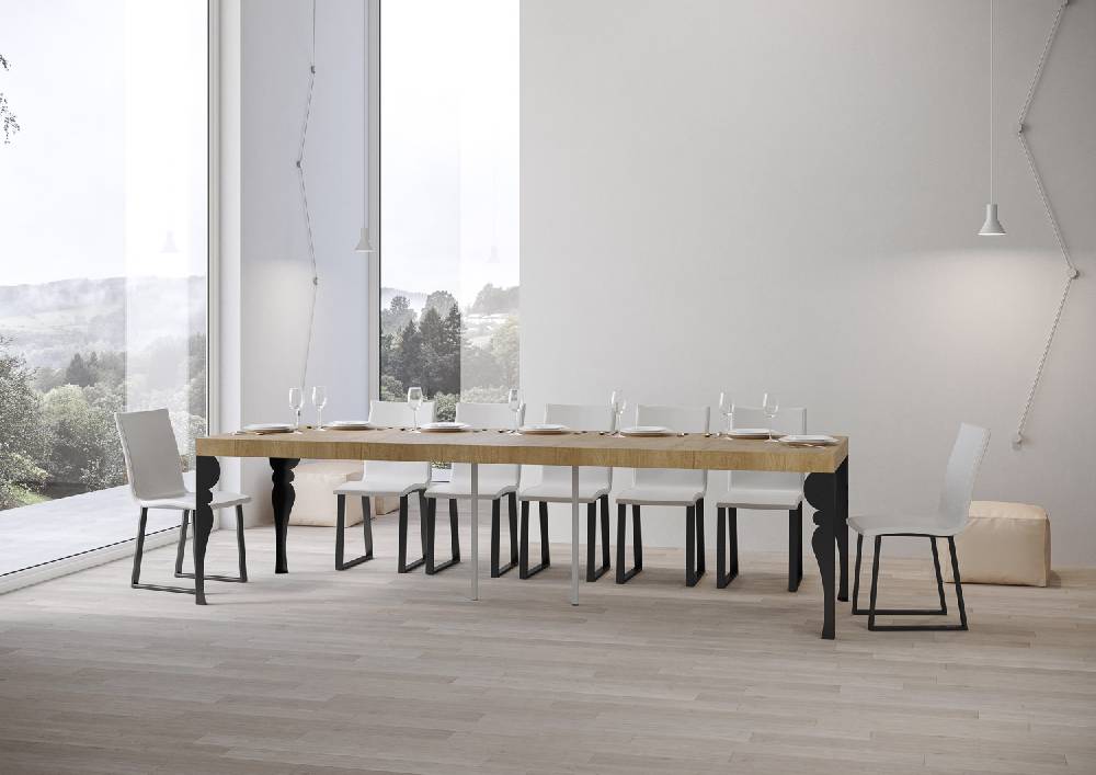 Itamoby Consolle Paxon Premium Quercia Natura Telaio Antracite