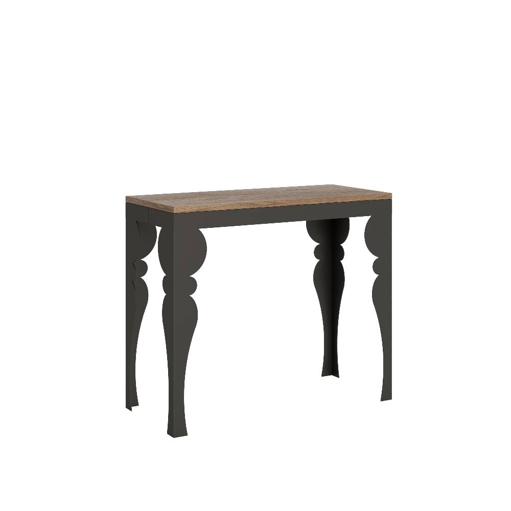 Itamoby Consolle Paxon Small Evolution Quercia Natura telaio Antracite