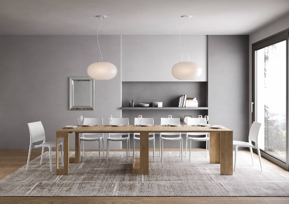 Itamoby Consolle Allungabile Evolve Quercia Natura