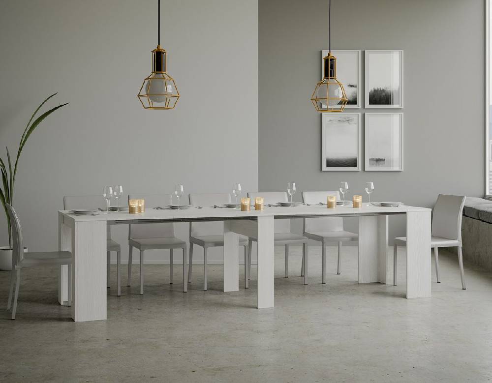 Itamoby Consolle Basic Bianco Frassino