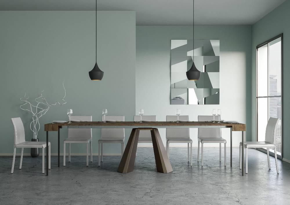 Itamoby Consolle Diamante Noce Telaio Orso