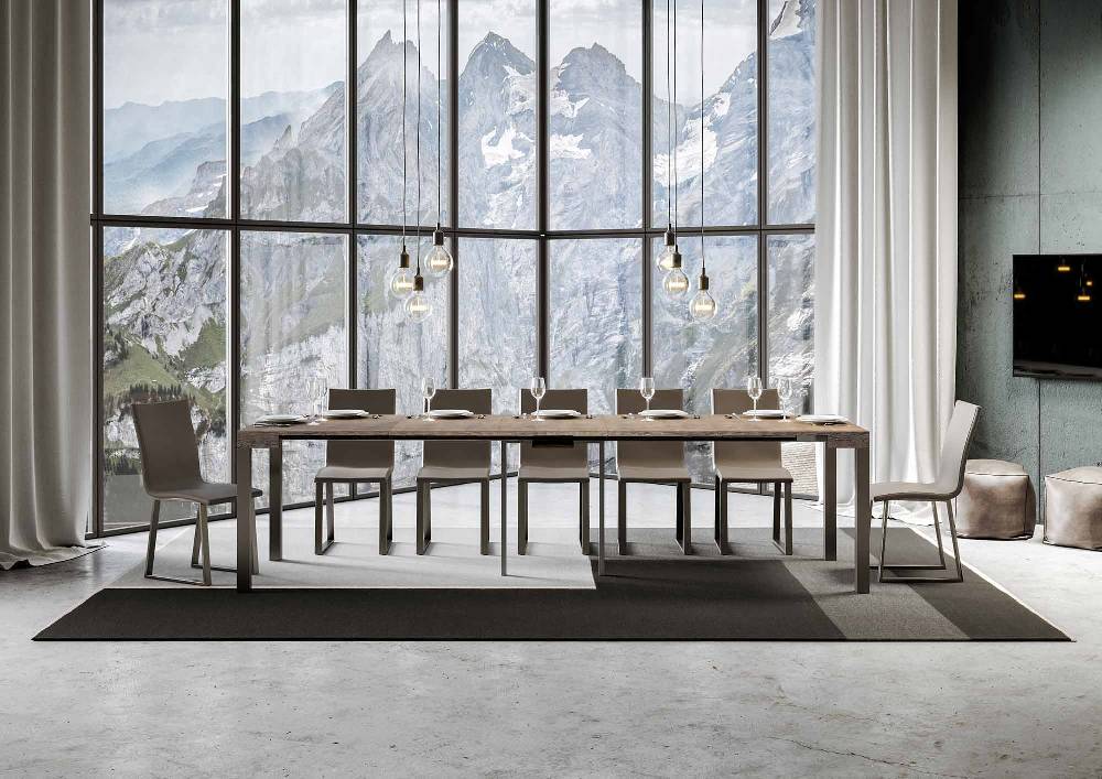 Itamoby Consolle EveryDay Noce Telaio Antracite