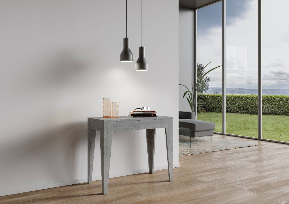 Itamoby Consolle Isotta Small 90×42 Cemento