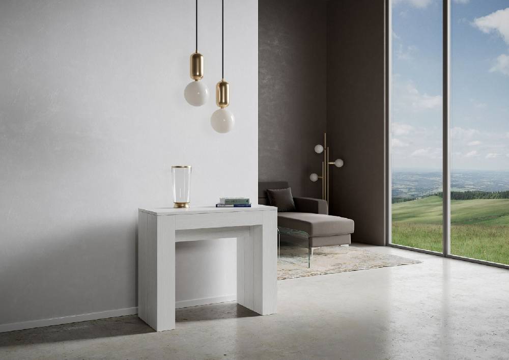 Itamoby Consolle Modem Bianco Frassino