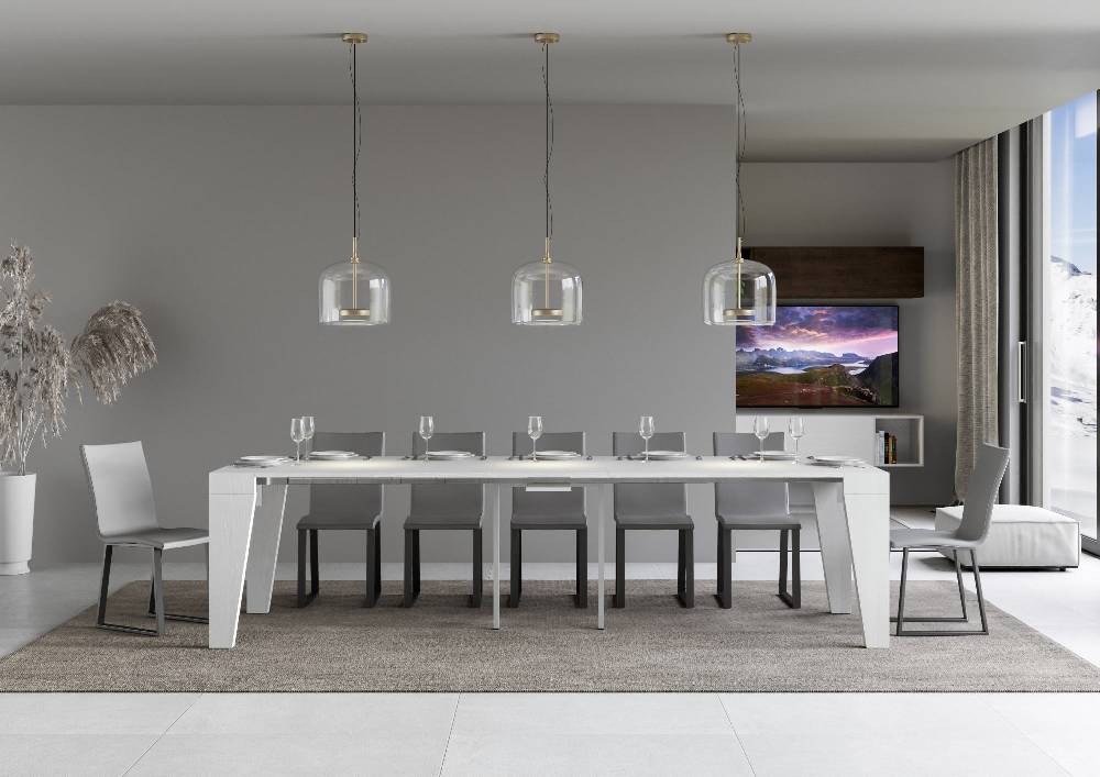 Itamoby Consolle Naxy Bianco Frassino