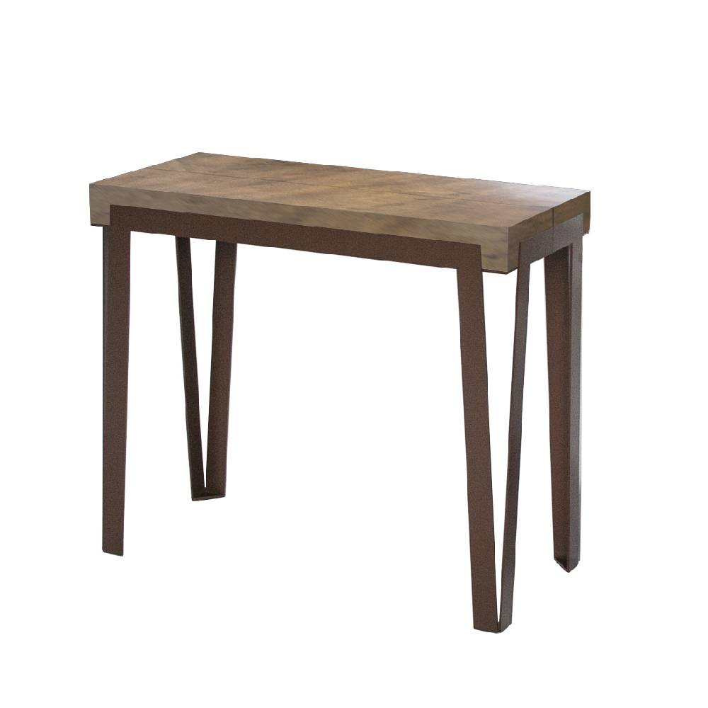 Itamoby Consolle Rio Premium Noce Telaio Antracite