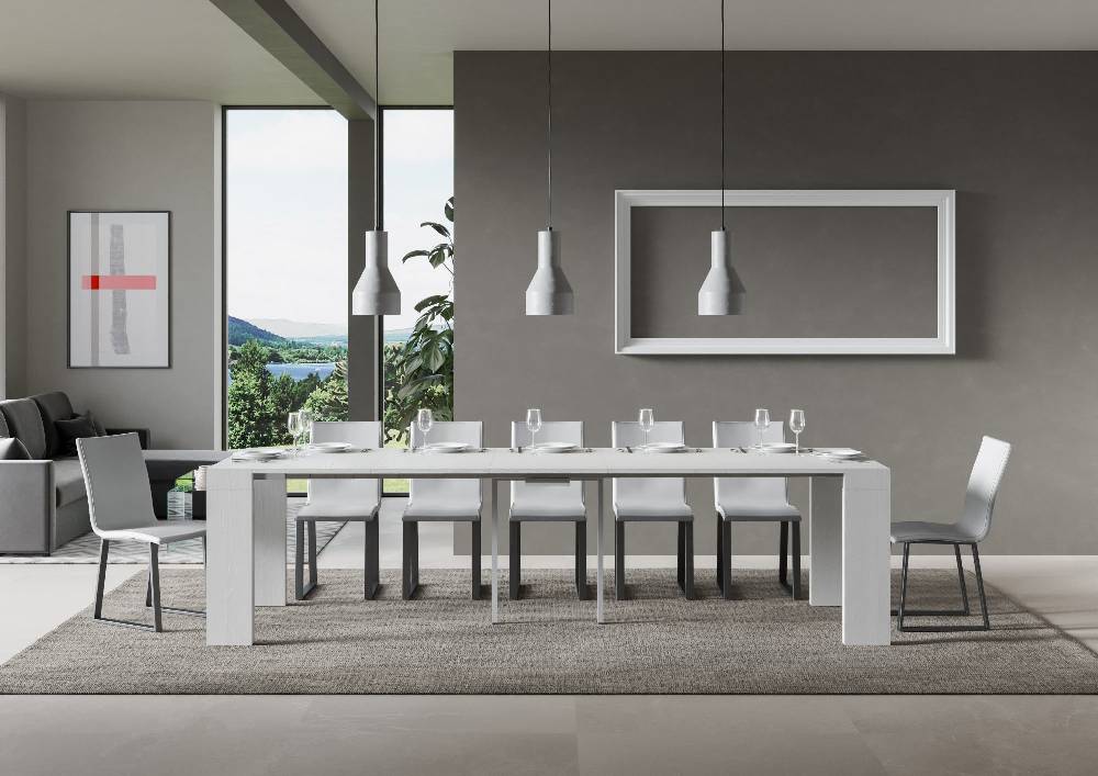 Itamoby Consolle Roxell Bianco Frassino