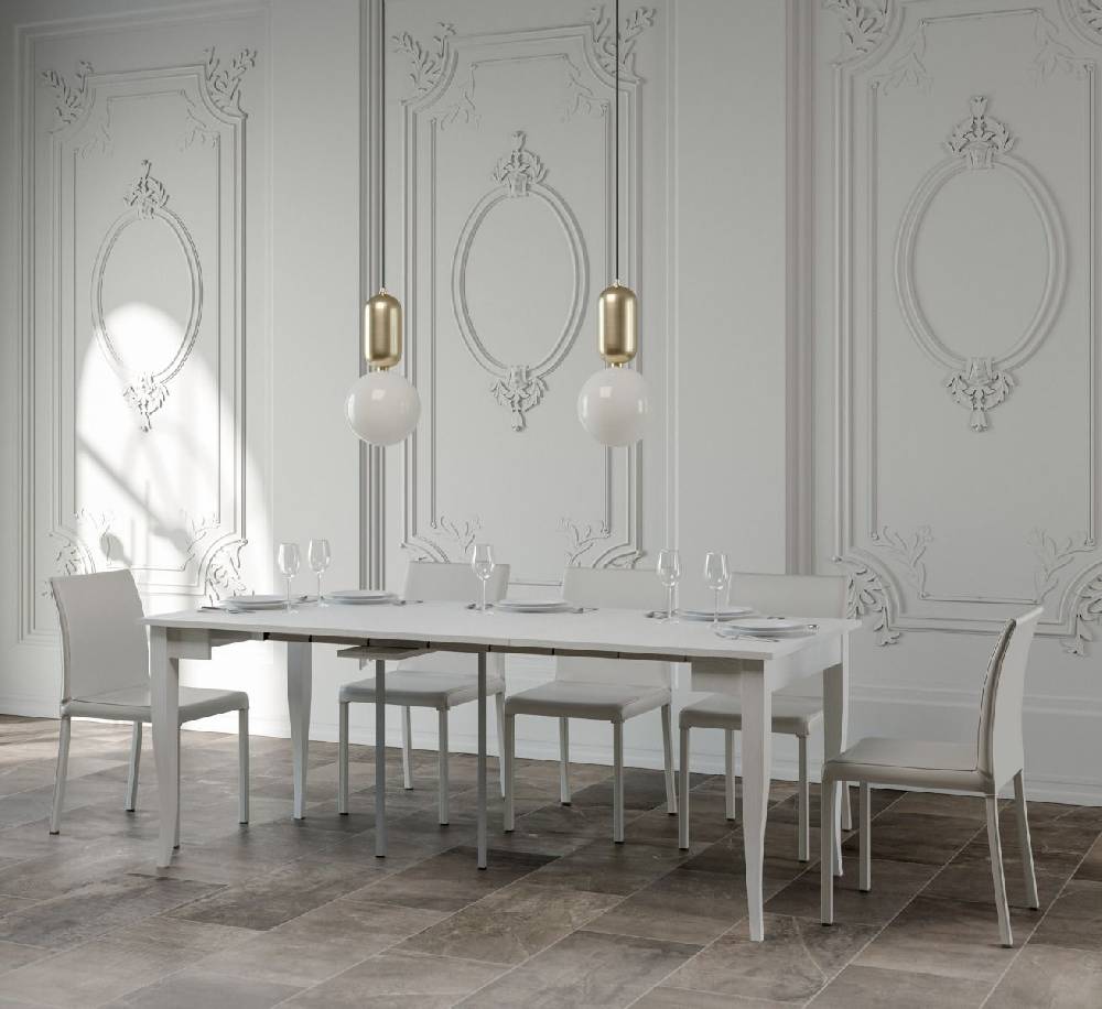 Itamoby Consolle Sciabola Small Bianco Frassino