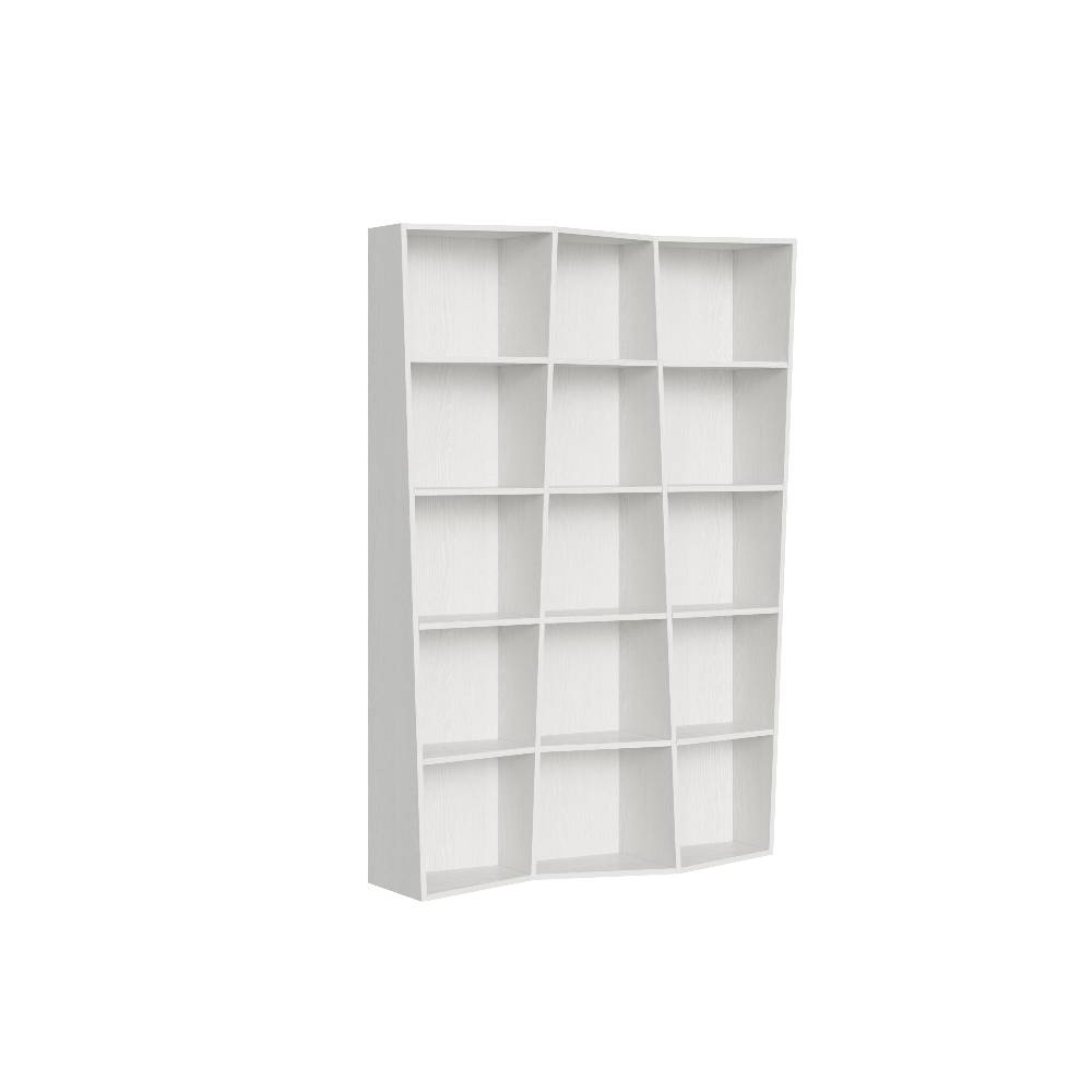 Itamoby Libreria Trek 3 elementi Bianco Frassino