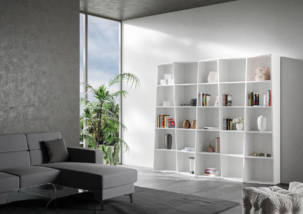 Itamoby Libreria Trek 5 Elementi Bianco Frassino