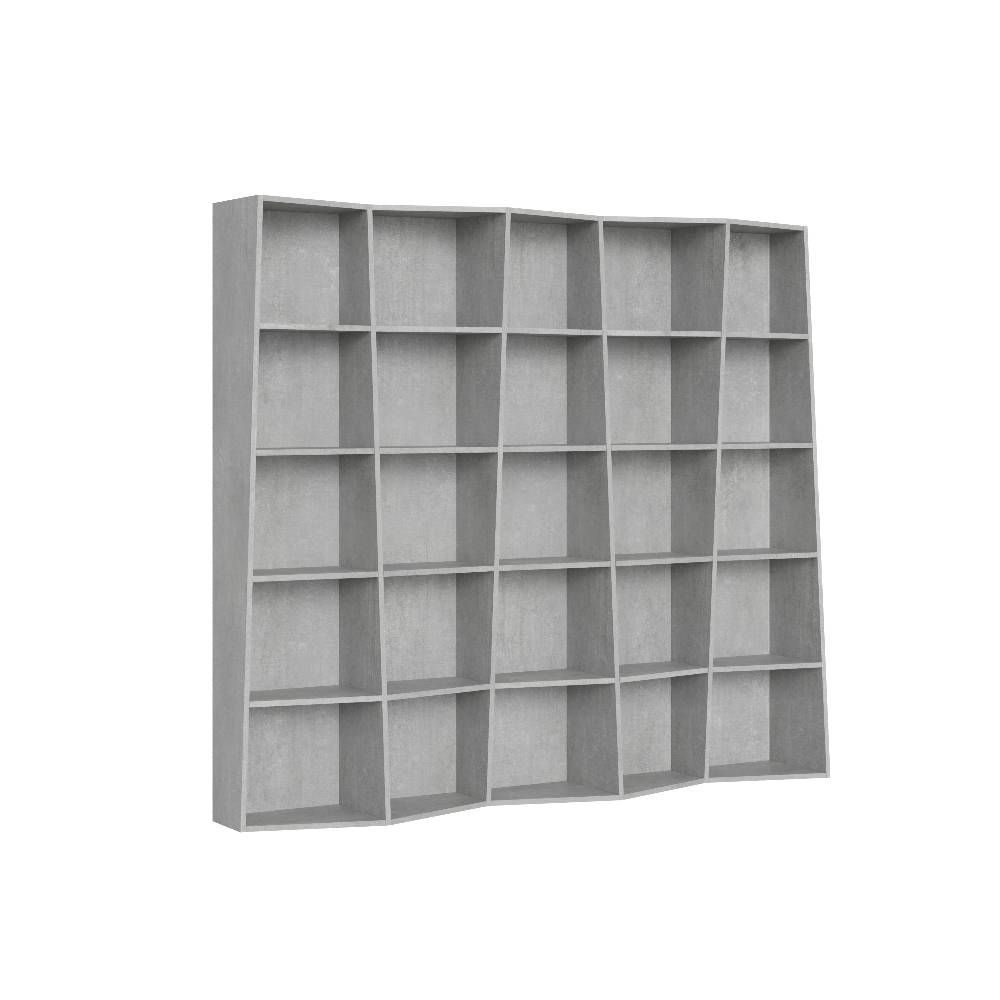 Itamoby Libreria Trek 5 elementi Cemento