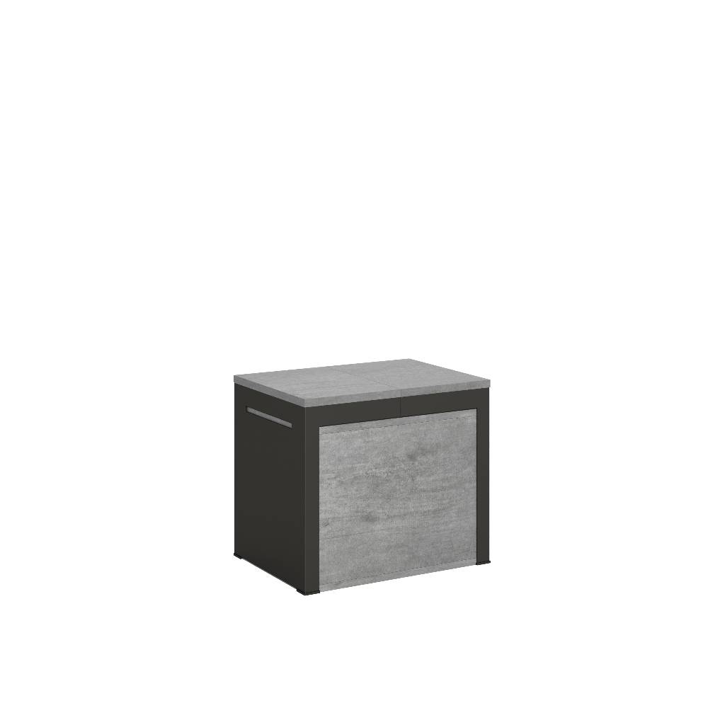 Itamoby Panca Walk Cemento telaio Antracite