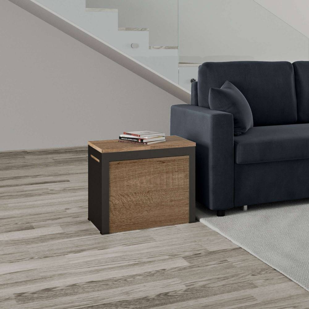 Itamoby Panca Walk Quercia Telaio Antracite