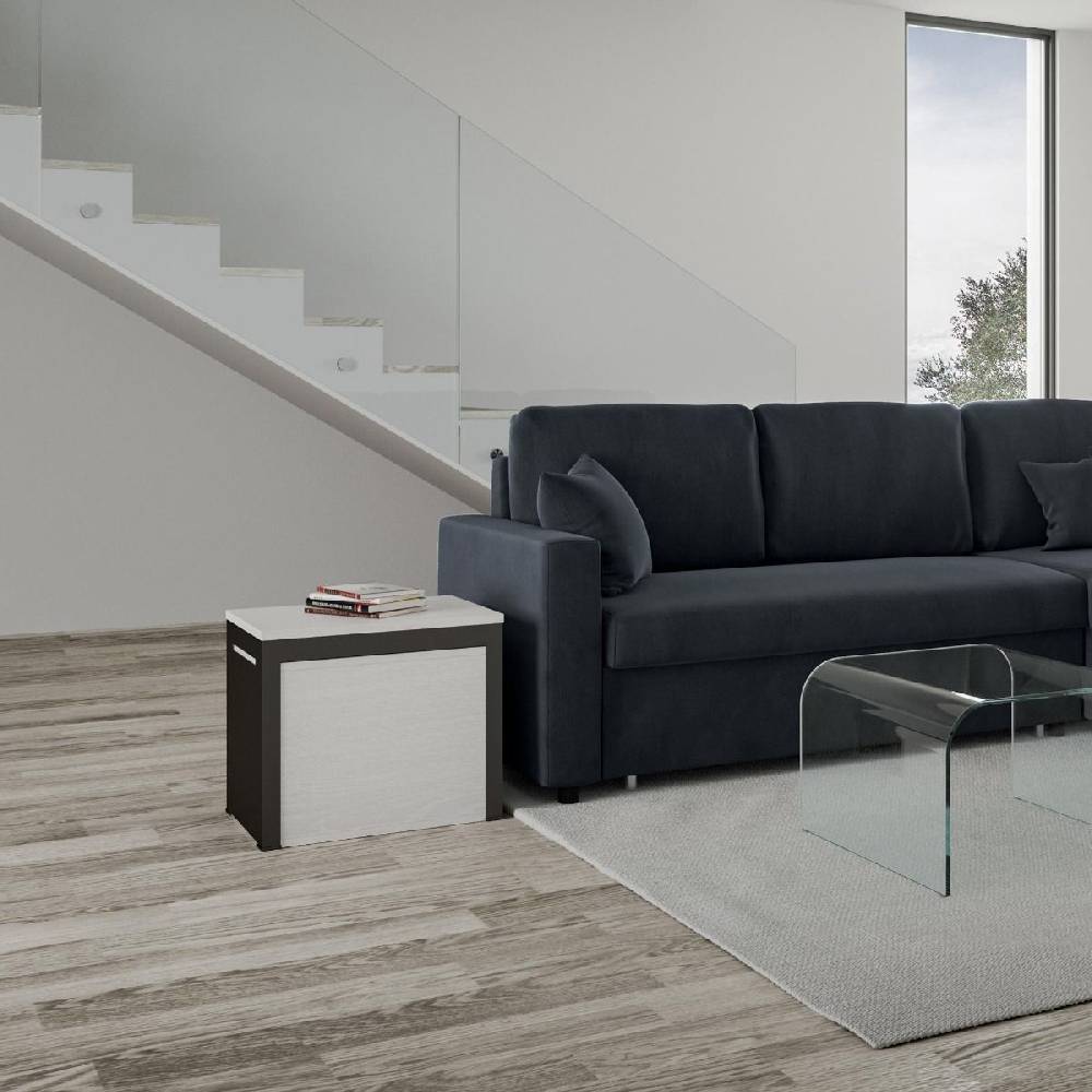 Itamoby Panca Walk Bianco Frassino Telaio Antracite