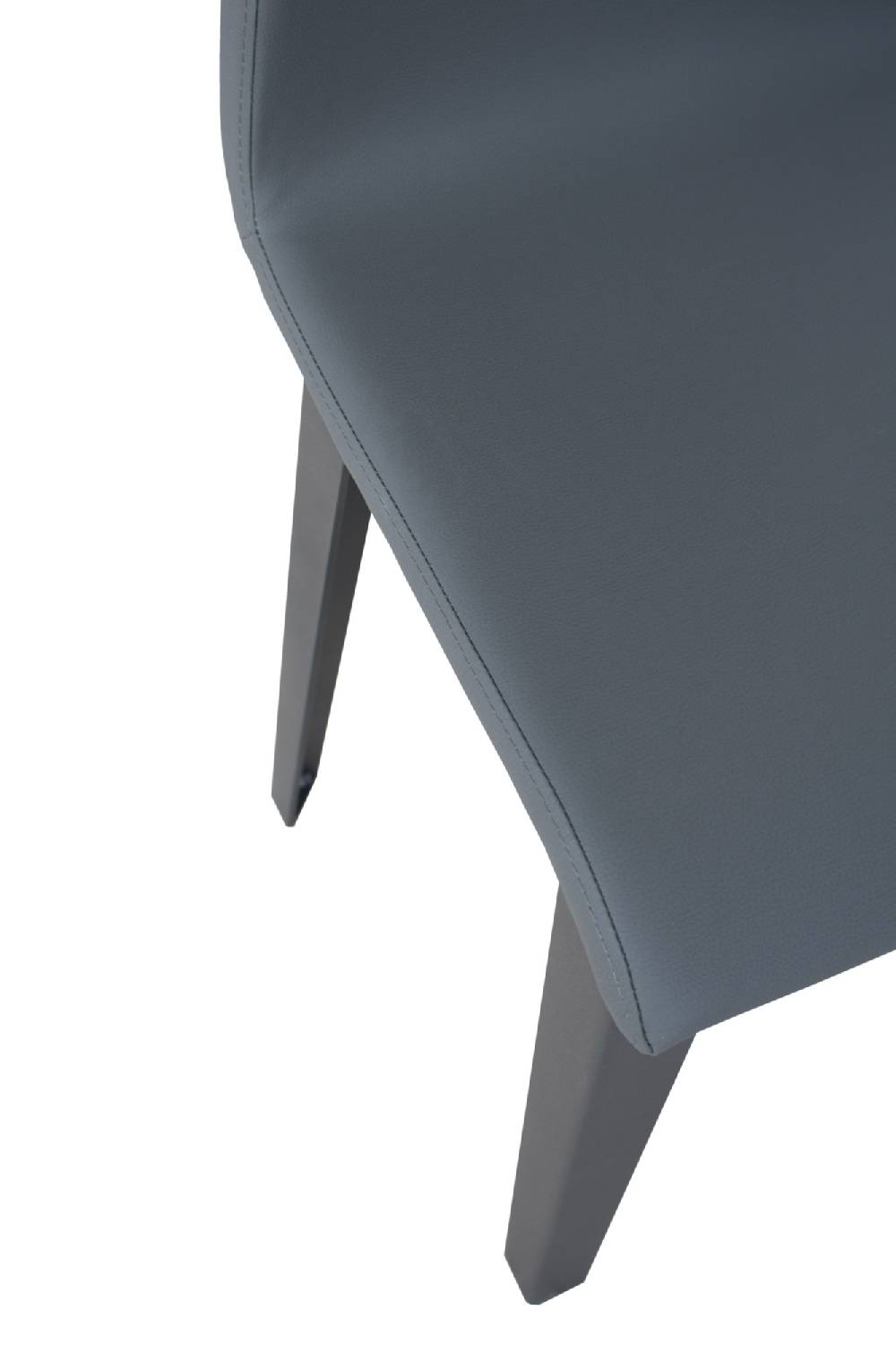 Itamoby Sedia Armida Gambe Antracite Cuscino Grigio 11 (gambe Coniche)