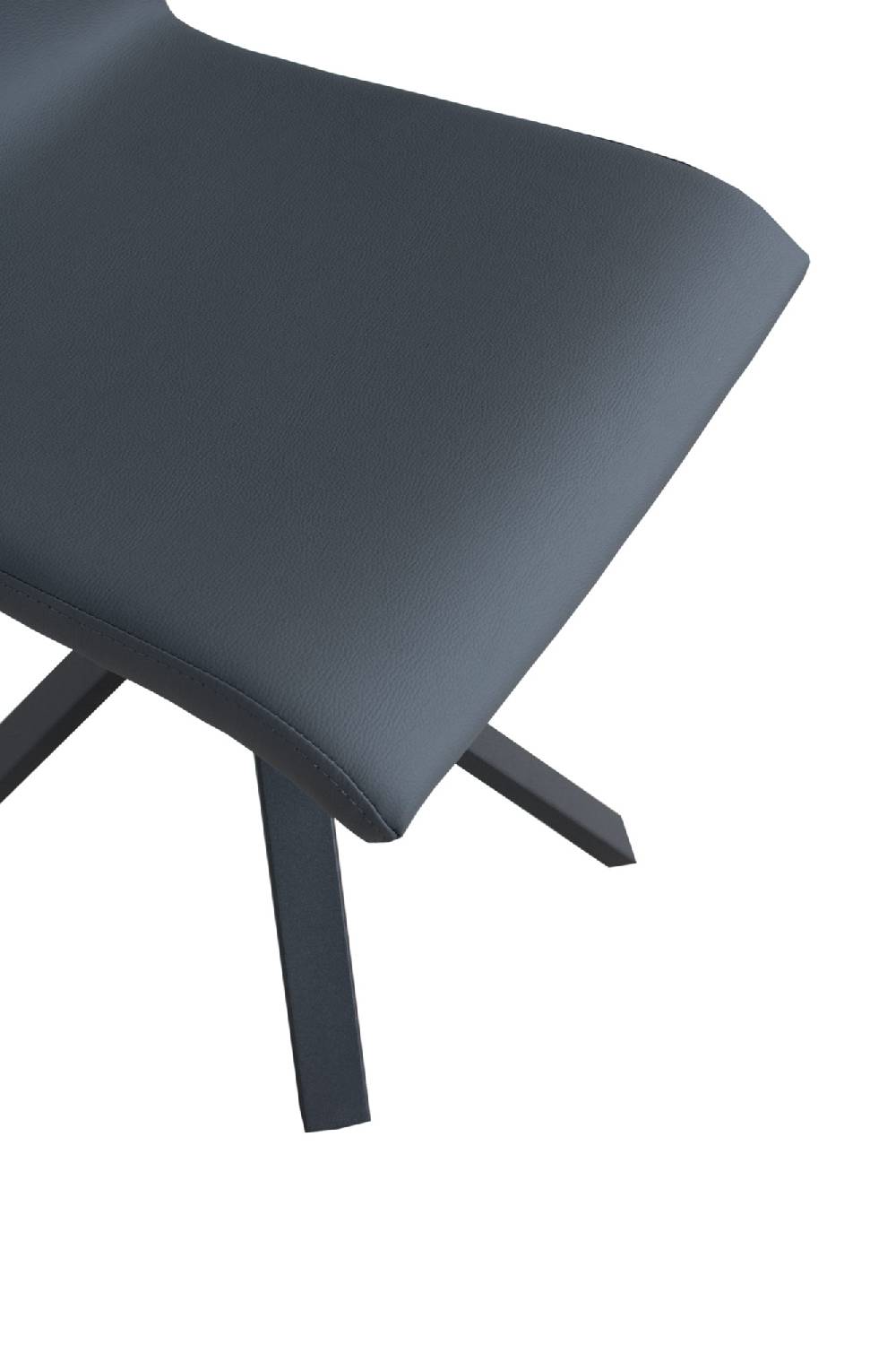 Itamoby Sedia Aury Gambe Antracite Cuscino Grigio 11 (tipo Volantis)