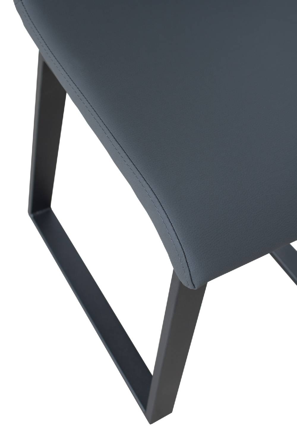 Itamoby Sedia Baffy Gambe Antracite Cuscino Grigio 11 (tipo Tecno)