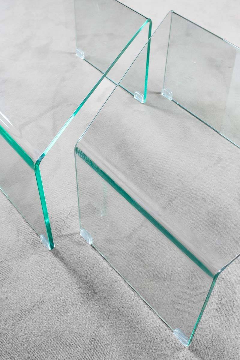 Itamoby Tavolino Coppia Mercury 70x60x36 Uniti 110x60x36