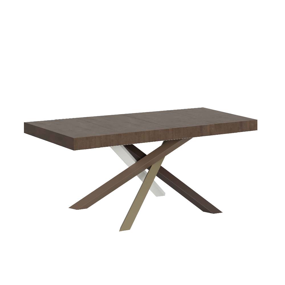 Itamoby Tavolo allungabile 90×140/244 cm Volantis Premium Noce telaio 4/C