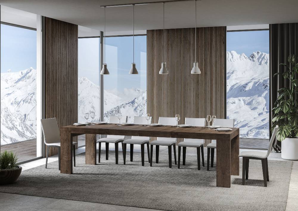 Itamoby Tavolo Allungabile 90×180/284 Cm Roxell Premium Noce