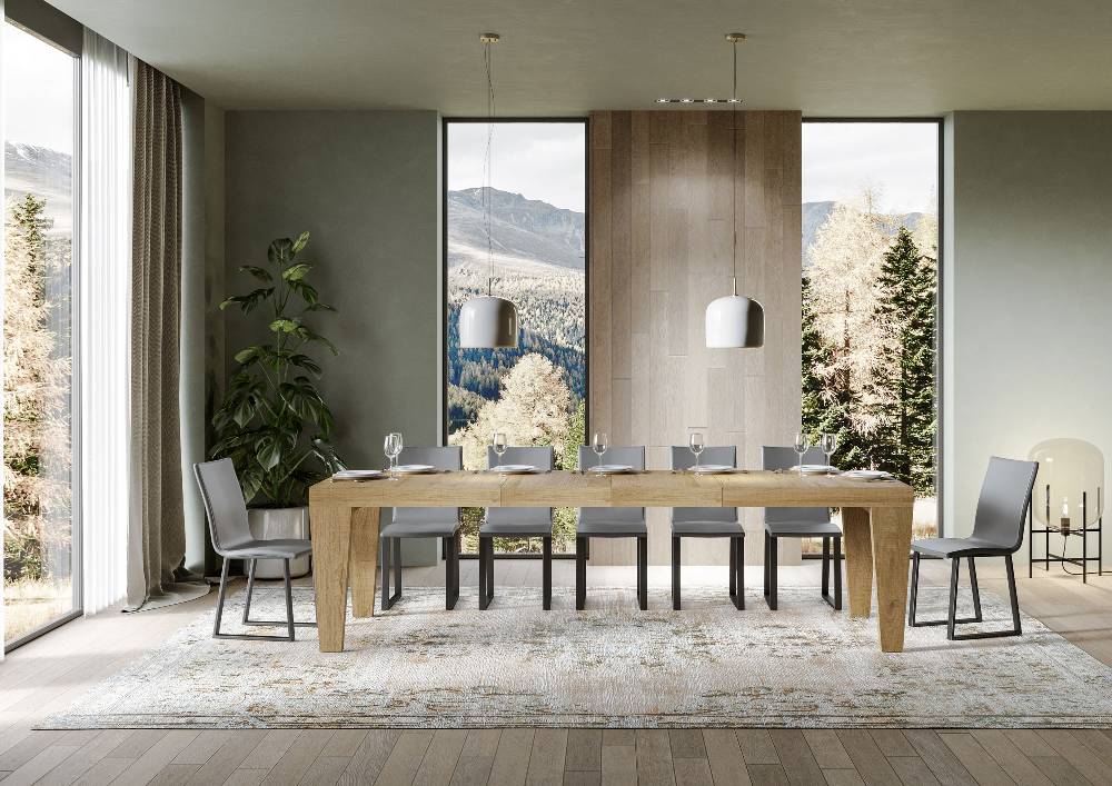 Itamoby Tavolo Allungabile 90×180/284 Cm Spimbo Premium Quercia Natura