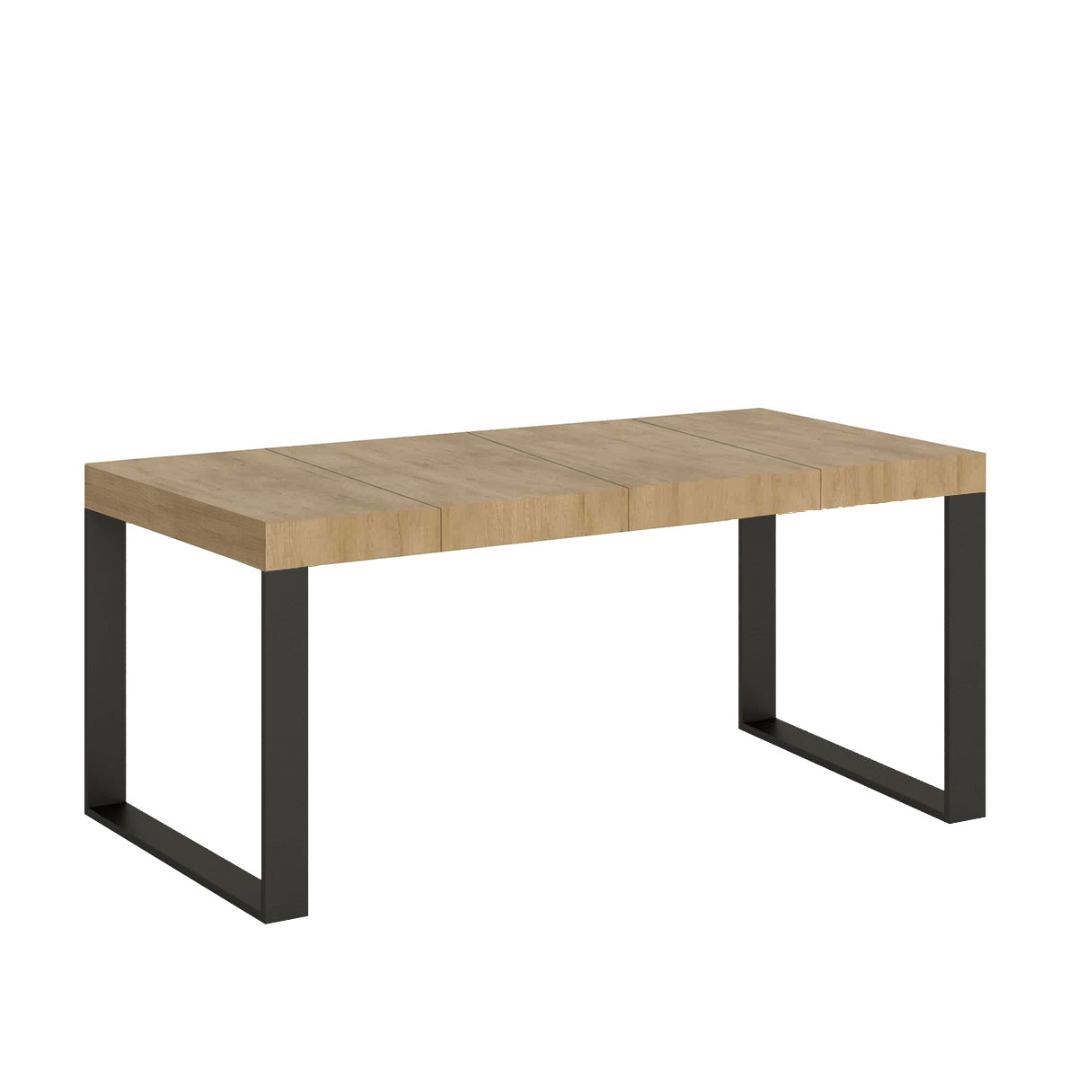 Itamoby Tavolo allungabile 90×90/246 cm Tecno Premium Quercia Natura