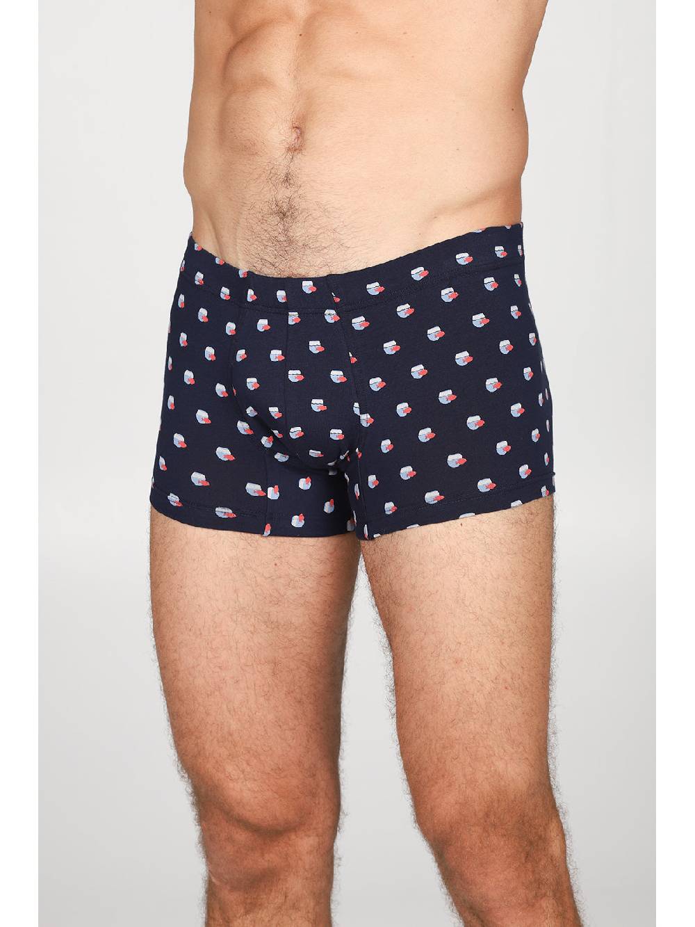 Julipet Boxer comfort in cotone bielastico, disegni "pesci"